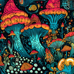 Generative Trippy Clipart Pattern for the Adventurous
