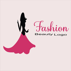 Obraz na płótnie Canvas fashion logo creative women beauty life salon beauty logo 