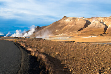 Au détour d'un virage en Islande