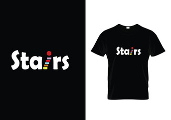 t shirt design Stairs