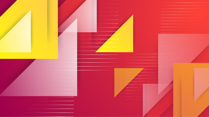 Vector colorful colourful flat geometric background