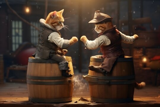 brofisting cats that they represent a brotherhood 