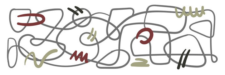 Abstract art yellow background vector. Modern yellow shape line art. Design for a postcard