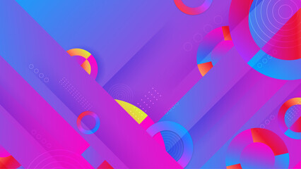Vector abstract colorful colourful shapes background vector design