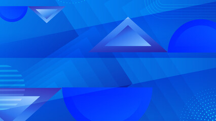 Vector colorful colourful flat geometric background