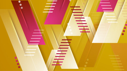 Obraz premium Vector colorful colourful geometric background vector
