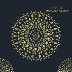 Elegant and creative mandala pattern design
