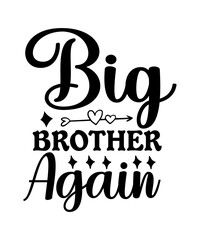 Siblings Family Set Brother And Matching Siblings svg, Brothers and Sisters, Baby, Little, Middle, Big and Biggest, 