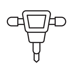 Jackhammer Icon Design