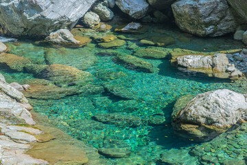 とても美しい仁淀ブルー