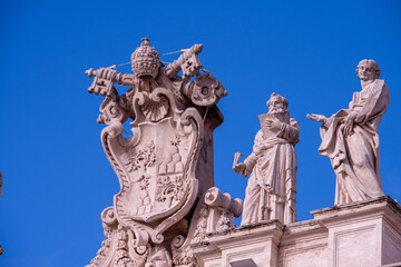 Coat of Arms, Saint Peter's Basilica, Vatican, Rome	