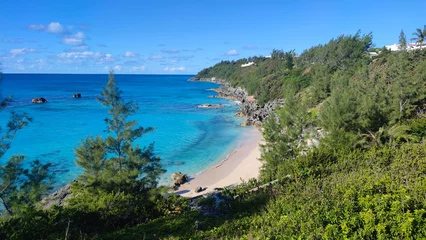 Foto op Plexiglas Bermuda Island tropical coastal landscape © totajla