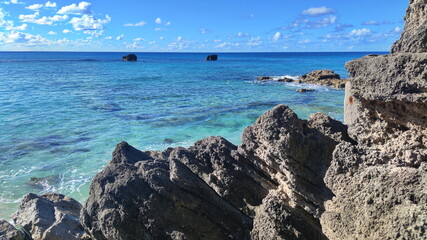 Bermuda Island tropical coastal landscape
