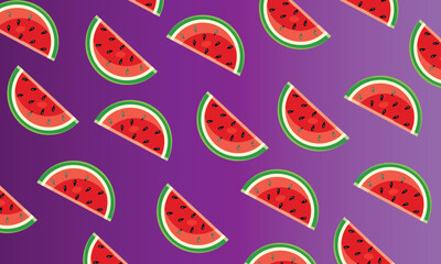 abstract watermelon background