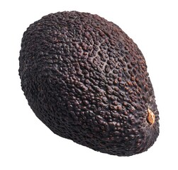  Delicious avocado over isolated white background
