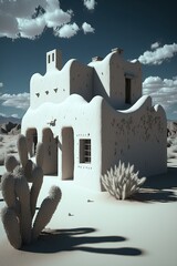 house on the desert
