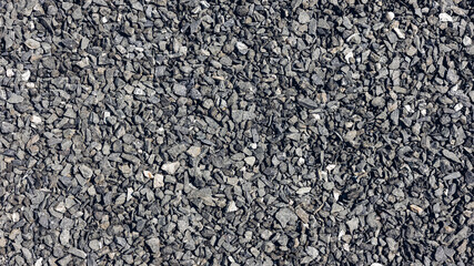Sea stones background. Colorful small pebbles or stone in garden.