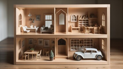 A doll house Ai Generated