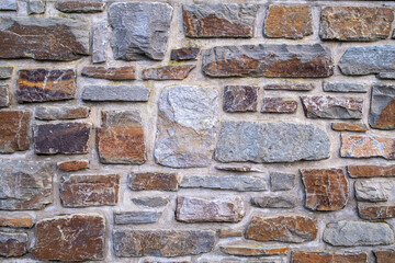 natural stone wall texture as background