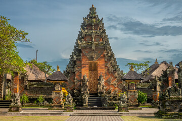 The exquisite beauty of the Batuan temple (Pura Puseh Batuan), 10th c., Ubud, Bali, Indonesia