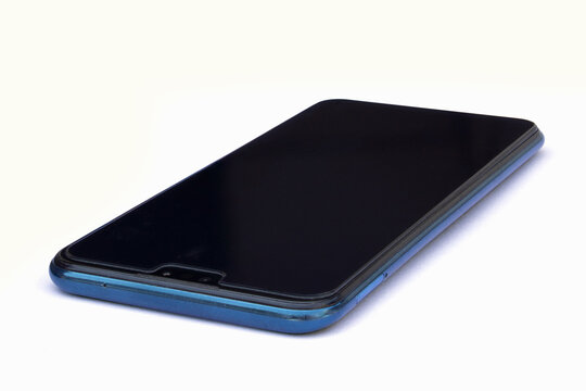 Mobile smart  phone Huiwei Y9 2019 on white background.