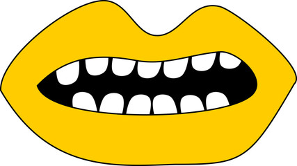 smiley face with smile