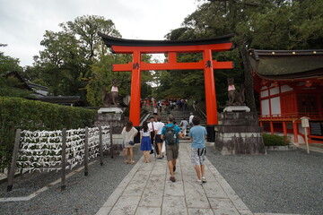 Fushimi-Inari Taisha, Kyoto, Japan. 24 Nov 2014