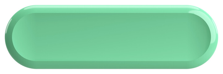 Fototapeta premium 3D button. Empty button. 3D illustration.