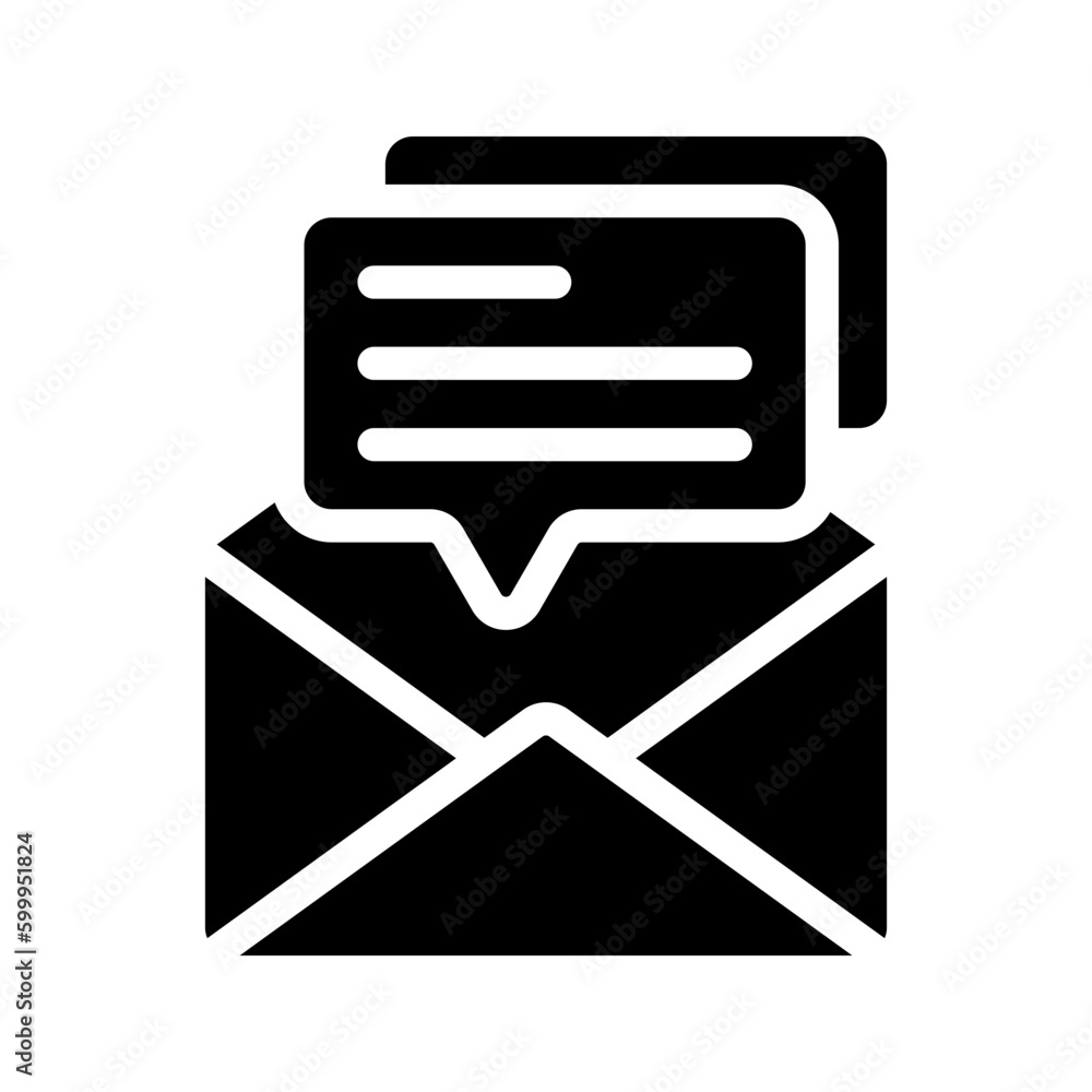 Poster message icon. sign for mobile concept and web design. vector illustration