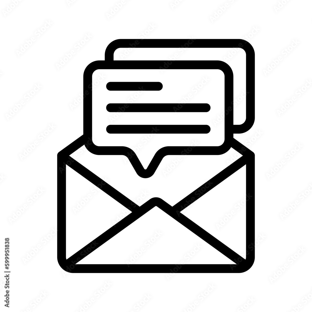 Poster message icon. sign for mobile concept and web design. vector illustration