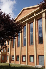 Facade of a building in Barakaldo, Spain
