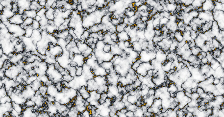 Gold and White background marble wall texture for design art work, seamless pattern of tile stone with bright and luxury. golden cracks