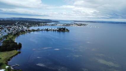 lake in the mountains