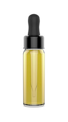 Perfume Oil Vial Glass Dropper Sampler Bottle with  Clear Liquid 3D Rendering