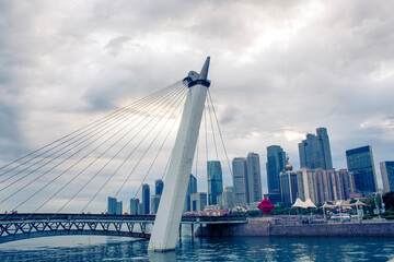 city bridge in marina city