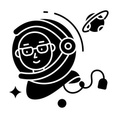 Premium download icon of scientist