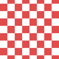 A Red Vector seamless pattern of colored abstract geometric shapes and grid