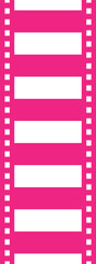 Film Strip icon. Movies Flim background with Flim roll. Film Strip icon.