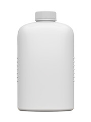 Cosmetic Powder Plastic Bottle 3D Rendering