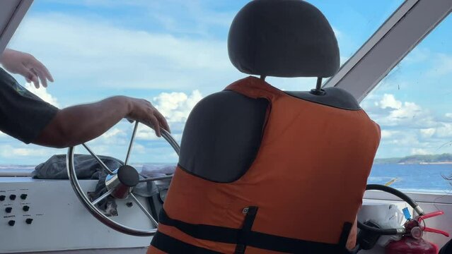 Schiffsverkehr auf dem Amazonas