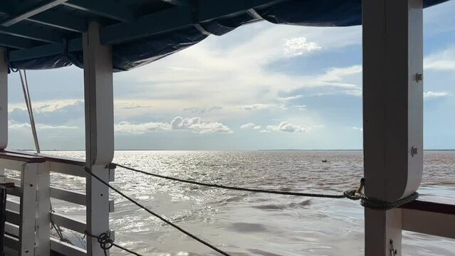 Schiffsverkehr auf dem Amazonas