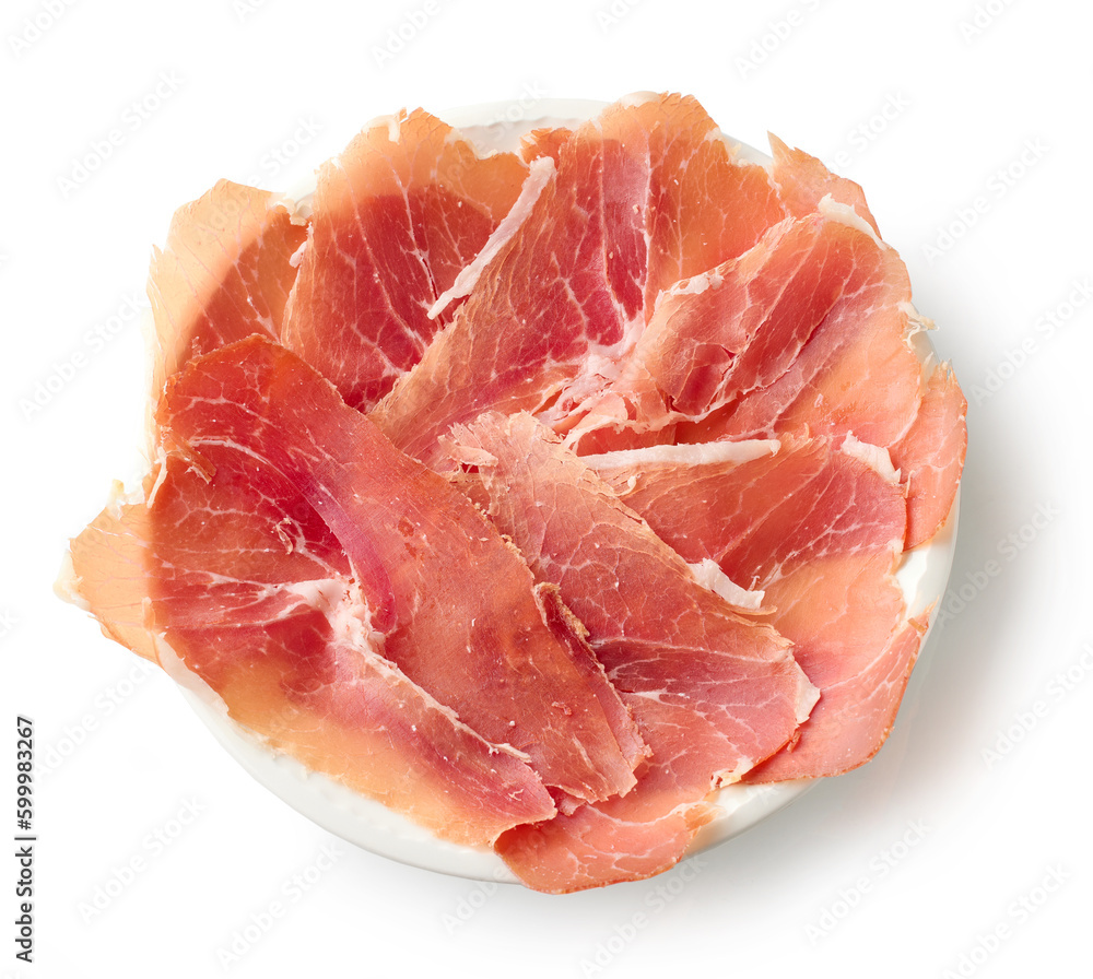 Poster spanish iberico ham