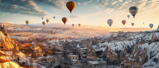 Travel Hot Air Balloon Adventure.