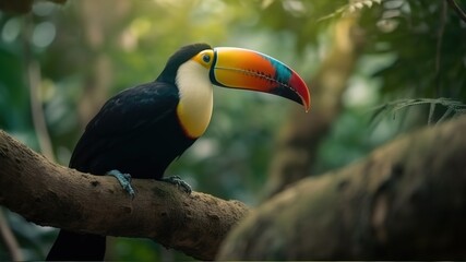 toucan in the jungle