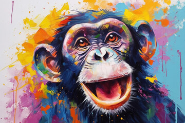 portrait of monkey