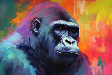 Fototapeta premium gorilla