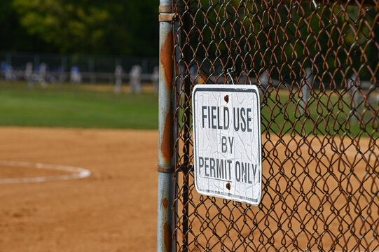 Playing Field Permit Required