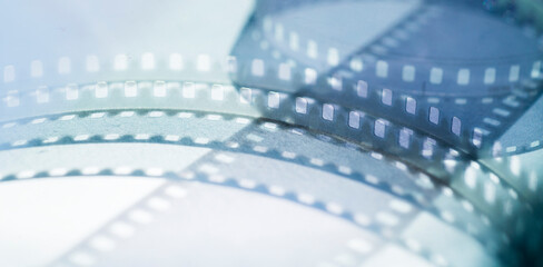 Obraz premium abstract cinematic background.beautiful film shadows for banner background