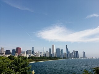 Fototapeta premium Chicago city skyline