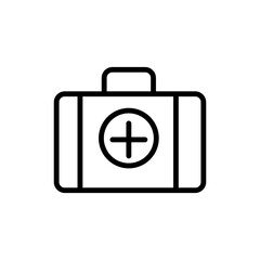 Medical bag icon,vector illustration. vector medical bag icon illustration isolated on White background..eps